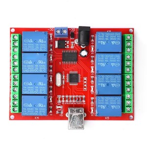 5V 4 8 canali relè USB interruttore di controllo programmabile Computer di controllo per Smart Home PC Controller intelligente - Product Image 3
