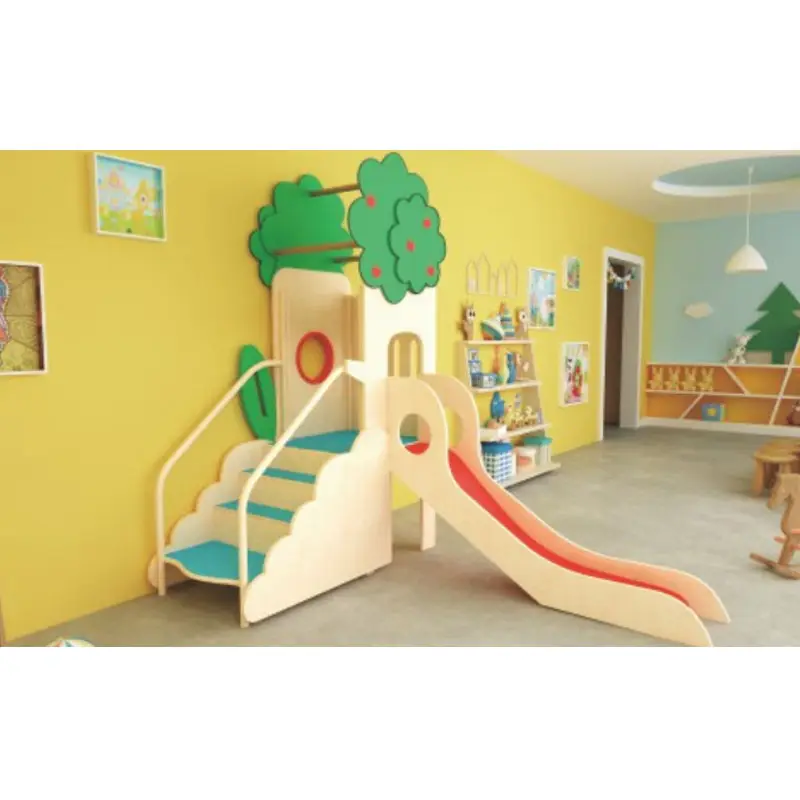 Su misura per la casa di famiglia naturale di gioco interno recinzione in legno legno gioco Set per bambini al coperto Mini gioco per bambini