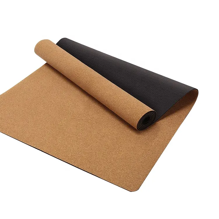Фабричный нескользящий коврик для йоги из натурального каучука