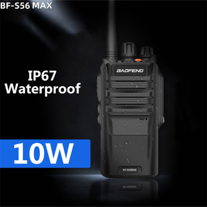 BAOFENGUHFウォーキートーキーハイパワー10WBaofengS56防水アマチュアラジオ局ハムラジオトランシーバーBF-S56 FM機能 - Product Image 2