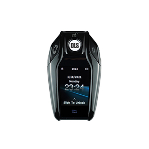 Car Universal Keyless Entry <strong>Push</strong> Starter <strong>Smart</strong> <strong>Key</strong> LCD Display <strong>with</strong> Remote Control <strong>Smart</strong> Touch Car <strong>Key</strong> - Product Image 1