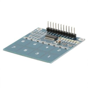 TTP226 <strong>8</strong>-Way Channel Capacitive <strong>Touch</strong> Switch Digital <strong>Touch</strong> Sensor <strong>Module</strong> PCB Board - Product Image 2