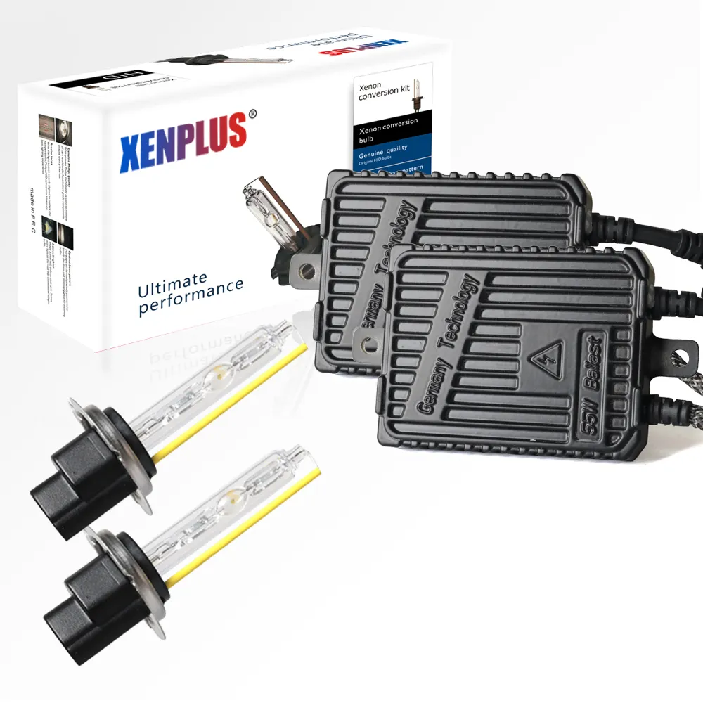 Xenplus di alta brillante Avvio Rapido H7 Auto Xenon HID Lampadina Del Faro 360 Gradi 55W Completo Canbus HID KIT di CONVERSIONE