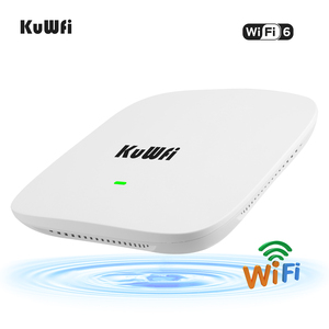 QSDK OpenWRT KuWFi Ax1800Mbps Dual Band Indoor Home Ceiling Mount ap Seamless Roaming <strong>Router</strong> Mounting Access Point to Ceiling