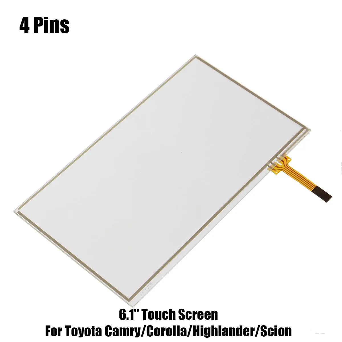 6.1 pulgadas, 4 pines