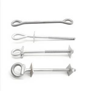 ADSSサスペンションクランプホットDIP亜鉛メッキ<span class=keywords><strong>J</strong></span>フックボルトポール