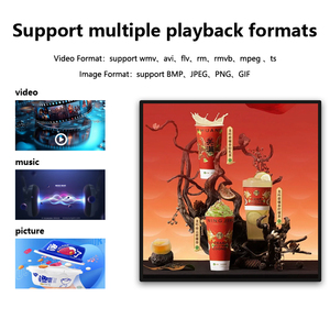 OEM 19.2&quot; Indoor/Outdoor Android <strong>Square</strong> Screen <strong>LCD</strong> Panel <strong>Digital</strong> Signage Poster Advertising <strong>Display</strong> for Retail Store - Product Image 3
