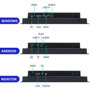 OEM 10 12.1 15.6 21.5 Inch IP65 <strong>Embedded</strong> Linux Celeron Industrial Pc Industri Plc Touch Screen Computer Hmi Industrial Panel Pc - Product Image 6