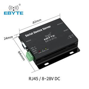 Ebyte-Convertidor de transmisión transparente bidireccional, RS485, RS232 a Ethernet, dispositivo IOT, transceptor inalámbrico - Product Image 2