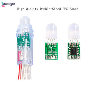 12mm <strong>DMX</strong>/WS2811 Addressable RGB Pixel <strong>String</strong> Lights IP67 Waterproof <strong>LED</strong> for Christmas &amp; Outdoor Decor - Product Image 4