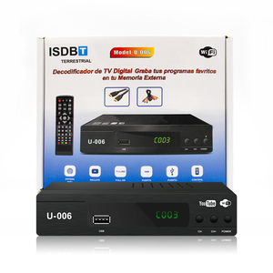 Decodificatore TV ISDB-T benvenuto ricevitore TV digitale Mpeg4 Sunplus1508C Set Top Box H264 ISDBT Decoder FTA OEM disponibile ISDB-T Decoder - Product Image 4