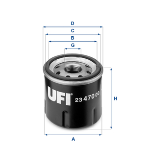 Premium Engine Oil Filter 23.470.00 - High-Performance Filtration for Engine Protection - Compatible with Multiple Car Models - Product Image 1