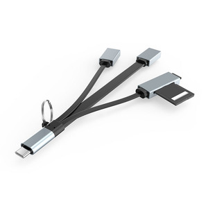 HC-07C 4 porte alimentate da tipo C a Usb2.0 Usb3.0 SD TF cavo dati ad alta velocità