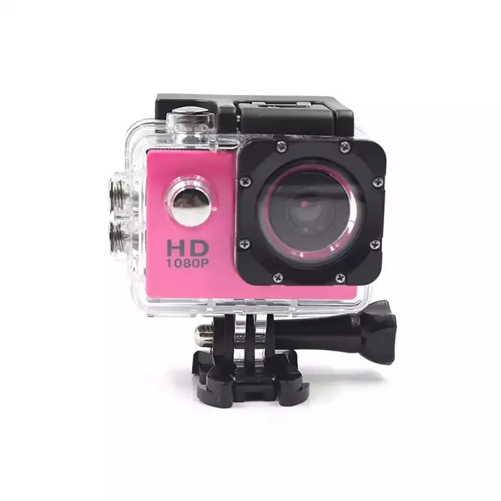 Camera Chống Nước 1080P Camera Mini An Ninh 2 Inch Máy Quay HD Camera Hành Động Thể Thao Ngoài Trời