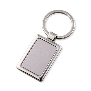 Nhà Máy Tùy Chỉnh Thăng Hoa Thép Không Gỉ Kim Loại Trống Keychain Thăng Hoa Blanks Keychain - Product Image 4