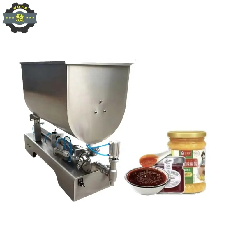 Jiahe G1w300 Chocoladesaus Tomaat Chilisaus Pinda Pellet Saus U-Type Mengvulmachine