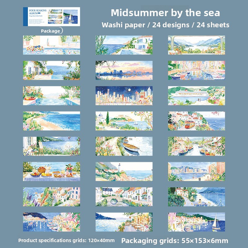 B Midsummer au bord de la mer blanche
