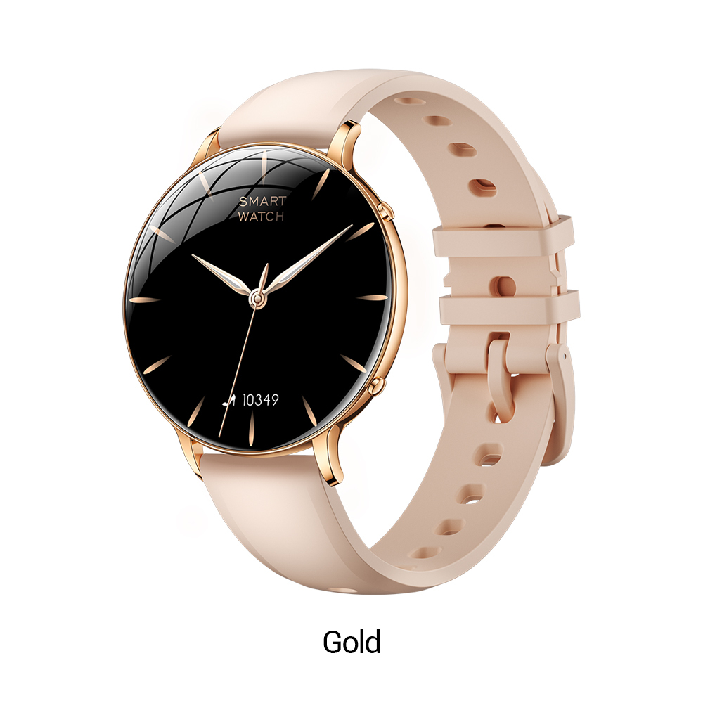 Gold Silicone Band