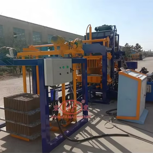 Multi-Hollow blocco che fa la macchina QT4-15S automatica per la fabbricazione di mattoni con Pallet elevatore e blocco Stacker per il costo della manodopera - Product Image 2