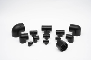 JY 25mm HDPE Stub End Socket Pipe Fittings Flange Head With Round Head <strong>Code</strong> Welding Connection Injection Molding <strong>Technique</strong> - Product Image 4