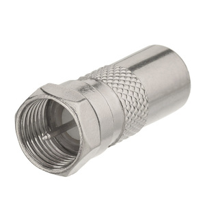 F-TV <strong>Adapter</strong> 2PCS F Plug to IEC DVB-T TV PAL Plug Male Adaptor for DVB-T TV-Tuner Hooking up Atari to HD Digital Television - Product Image 2
