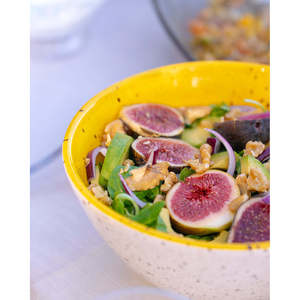 New canela 1.5L gốm Bát <span class=keywords><strong>salad</strong></span> 21cm tráng men sứ thiết kế cổ điển thân thiện với môi chất lượng cao tùy chỉnh logo - Product Image 3