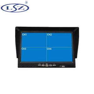 7 polegadas IPS tela <span class=keywords><strong>LCD</strong></span> Monitor 4 canais Split <span class=keywords><strong>Display</strong></span> Bus DVR sistema de gravação 4CH Recorder