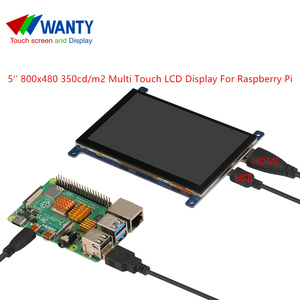 Neues Produkt 40Pin 5 Zoll kapazitiver Touchscreen LCD Raspberry Pi 3 LCD-Display Touchscreen kapazitiv - Product Image 6