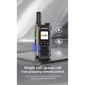 Binqi H18 Android 4G POC <strong>Network</strong> Cluster Handheld Walkie-Talkie Flash Lights WiFi for Bluetooth Functions for All Overseas - Product Image 3