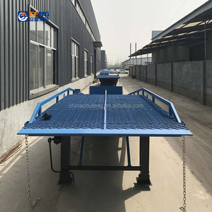 6t 10t 12t 15t <strong>Loading</strong> <strong>Unloading</strong> Adjustable Mobile <strong>Container</strong> Forklift Ramps Shipping Mobile Dock Leveler for Sale - Product Image 4