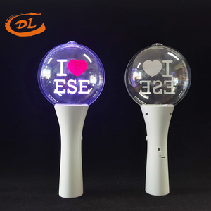 <strong>Concert</strong> <strong>Cheering</strong> Light Stick for Fan's Club Customized LOGO Ball Shape Acrylic Glowing LED Stick for Fan's <strong>Cheering</strong> - Product Image 6