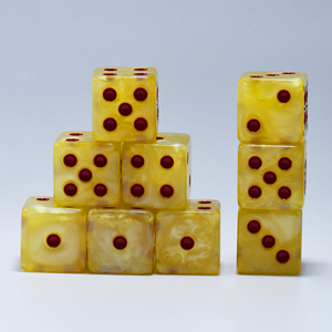 Handmade Polyhedral Resin Dice 16Mm D6 Custom Logo Table <strong>Games</strong> for Board <strong>Games</strong> Rpg Dungeons &amp; Dragons - Product Image 3