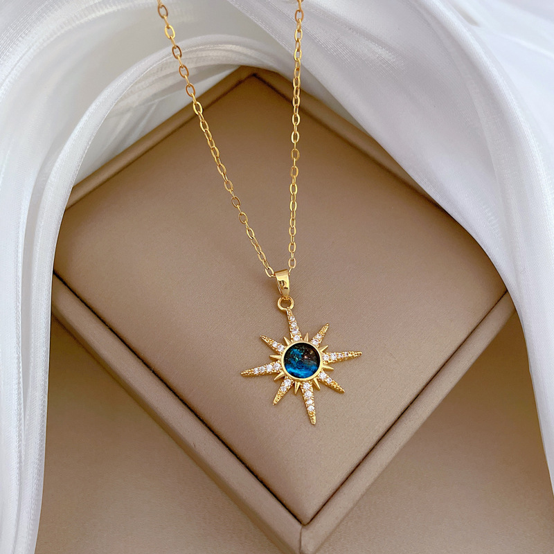 Collier Planète Ciel Étoilé
