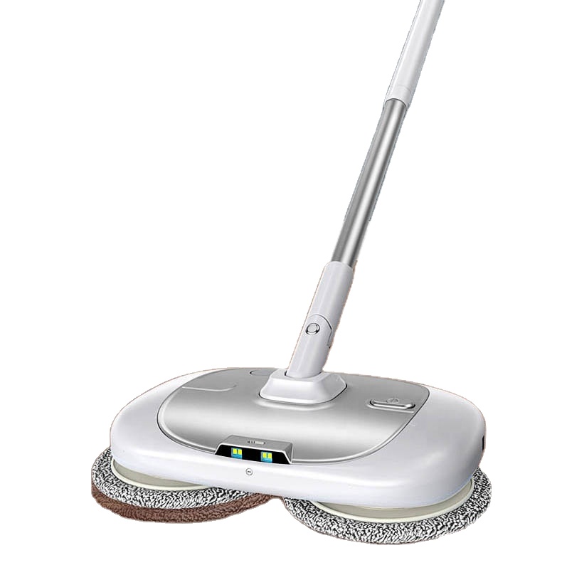 wet and dry electric cleaning mop rechargeable floor roller mop electric spin mop