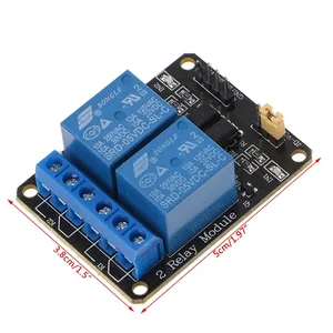 2 Channel DC 5V <strong>Relay</strong> Switch <strong>Module</strong> For <strong>Raspberry</strong> <strong>Pi</strong> ARM AVR DSP - Product Image 5
