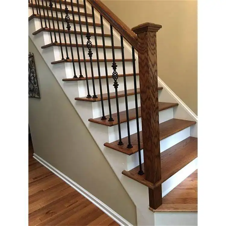 階段の手すり用の装飾用錬鉄製ピケットバースピンドルバスター