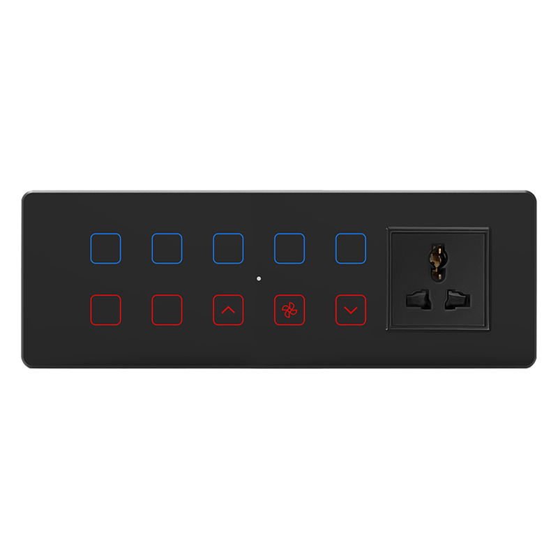 8M 7gang Light/Fan/Socket switc