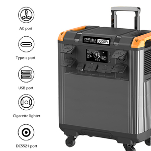 Hp 5000w תחנת כוח ניידת 220v גנרטור סולארי עבור קמפינג רכב & רכב מיוצר מכירת סוללה - Product Image 5