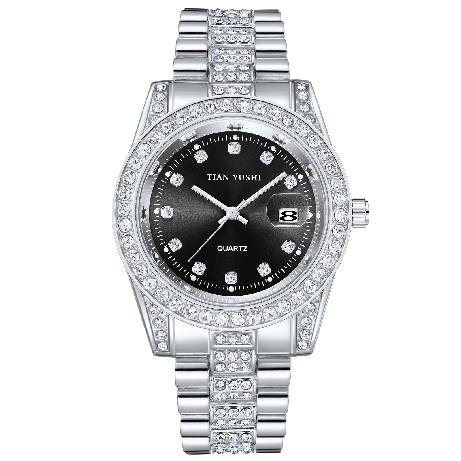 Silver-black