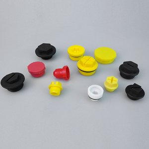 Đen nhựa bụi phù hợp lỗ Bìa cắm nhanh chóng phù hợp với vòng ống bảo vệ ren niêm phong phích cắm - Product Image 6