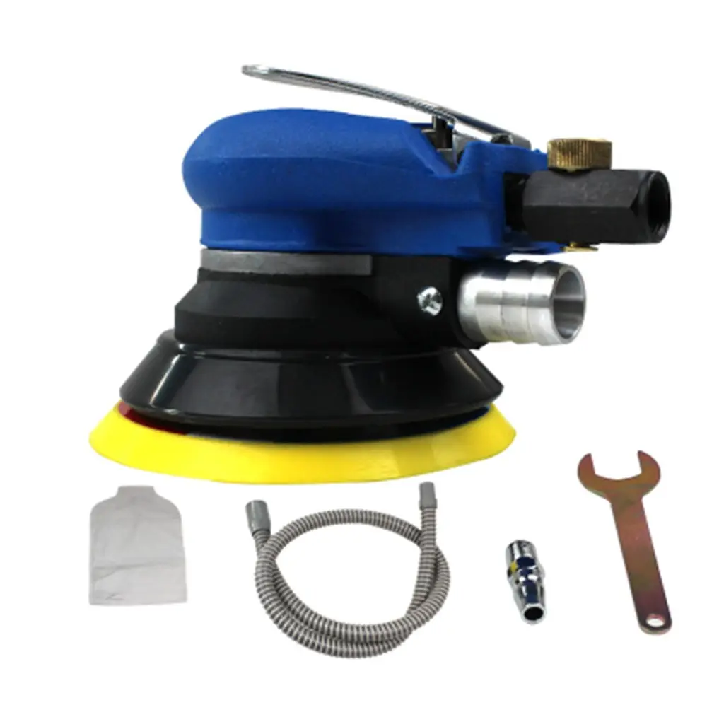 Wholesale 5/6 Inches air Sander with Vacuum 125/150mm Pneumatic Sander 5" Air Sanding Machine Pneumatic Tools