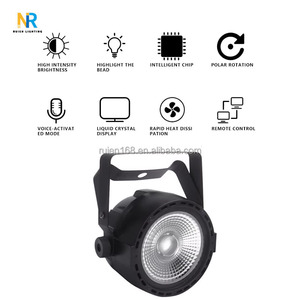 Yeni başlatılan Led Mini 30w uzaktan kumanda Cob lambası RGBW + Uv küçük Par ışık Ktv barlar için - Product Image 3