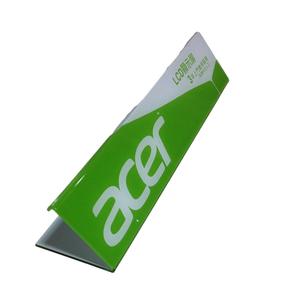 Soporte de exhibición de acrílico de lujo para computadora portátil Modelo personalizado Plástico duradero para tiendas en centros comerciales