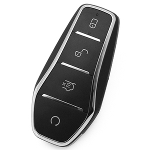 4 Buttons Smart <strong>Key</strong> Shell with <strong>Key</strong> Blade Vehicle <strong>Keys</strong> Cover case for B-YD QIN.EV YUAN.PRO NEV E2 E3 D1 - Product Image 3