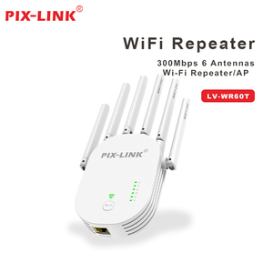 PIX-LINKホットWR60T WiFiリピーター300MbpsルーターWiFiエクステンダーWi-Fiレンジエクステンダー2.4G Wi-Fiシグナルブースター長距離ネットワーク