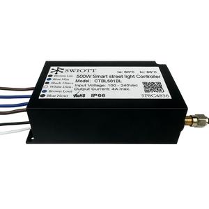 CTBL501 Выходная защита от нагрузки IP66 4G LTE связь 2G GSM умное управление светом интеллектуальный контроллер уличного фонаря - Product Image 1
