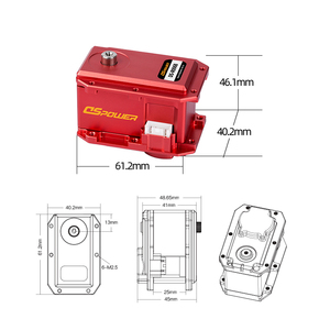 Metall getriebe 80kg Roboter Servomotor Kompatibel mit Robotis Dynamixel Kommunikation DS-R006B