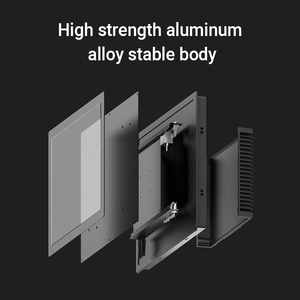 Aluminiumgehäuse 21,5 Zoll J1900 I3 I5 I7 CPU lcd-display aktives Touchscreen All-in-One-Computer Computerset - Product Image 5
