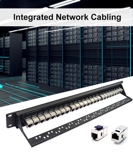 1U raf montaj Stp 24 Port 48 Port korumalı ağ Cat5e Cat6 Cat7 Patch Panel - Product Image 5