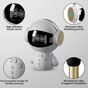High Quality M100 Dingdang Smart Robot Karaoke Bluetooth Speaker with Wireless Microphone Support AUX <strong>Input</strong> <strong>Device</strong> TF Card - Product Image 3